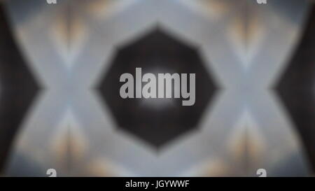 Colorato caleidoscopio di loop sequenza. Abstract motion graphics background. Foto Stock