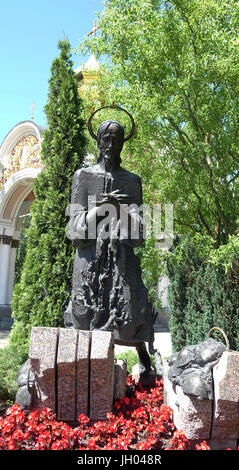 La parrocchia di san Michele monastero delle cupole dorate a Kiev, Ucraina Foto Stock