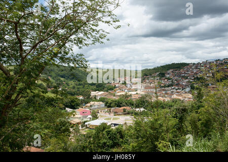 Paesaggio, Città, 29/12/2009, São Luís do Paraitinga, São Paulo, Brasile Foto Stock