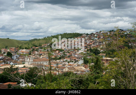 Paesaggio, Città, 29/12/2009, São Luís do Paraitinga, São Paulo, Brasile Foto Stock