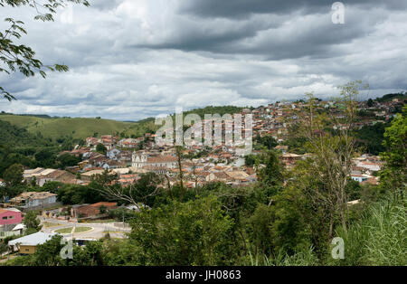 Paesaggio, Città, 29/12/2009, São Luís do Paraitinga, São Paulo, Brasile Foto Stock