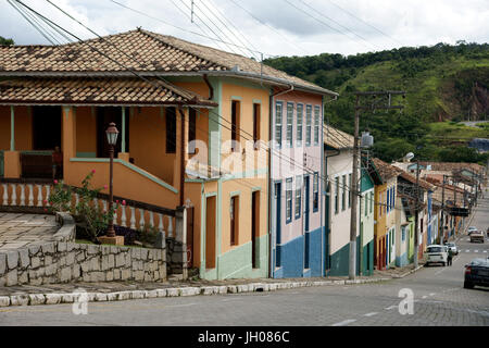 Città, 29/12/2009, São Luís do Paraitinga, São Paulo, Brasile Foto Stock