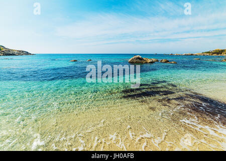 Cala Caterina litorale in primavera Foto Stock