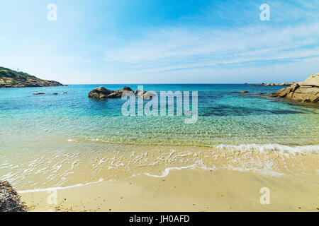 Cala Caterina litorale in primavera Foto Stock