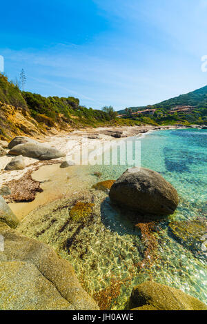 Cala Caterina litorale in primavera Foto Stock