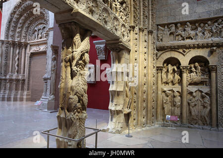 CitŽ de l'architecture et du patrimoine (Museo di architettura & patrimonio), Parigi. La Francia. Foto Stock