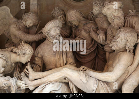 CitŽ de l'architecture et du patrimoine (Museo di architettura & patrimonio), Parigi. Copia di tumulazione nella Chiesa Saint-Etienne, Saint-Mihiel (Meus Foto Stock