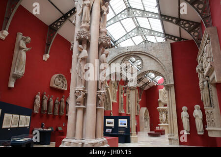 CitŽ de l'architecture et du patrimoine (Museo di architettura & patrimonio), Parigi. La Francia. Foto Stock