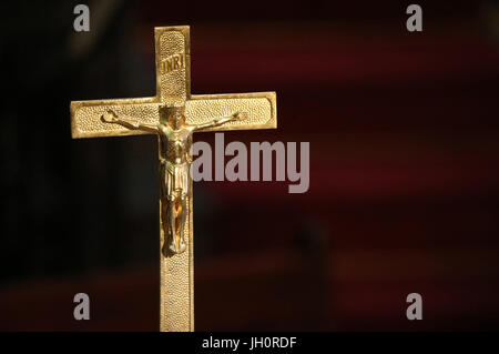 Gesù sulla croce. La Francia. Foto Stock
