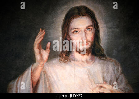 Gesù Cristo immagine. La Polonia. Foto Stock
