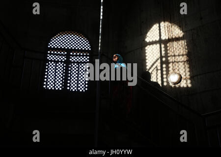 La Moschea Nazionale (Qadafi moschea), Kampala. Uganda. Foto Stock