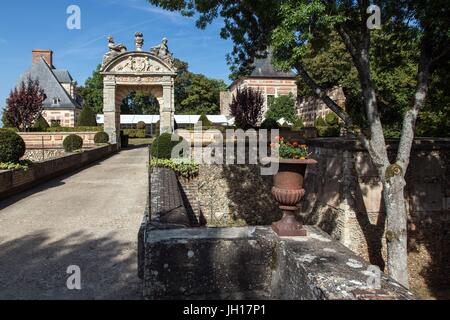 Il Royal Valle dell'EURE,Francia Foto Stock