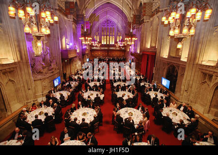 London Guildhall. Il 12 gennaio, 2015 Foto Stock