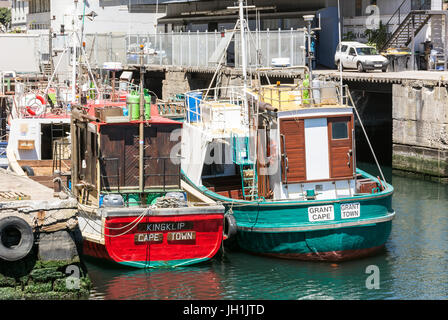 Cape Town, Sud Africa - 02 Marzo 2017: Cape Town Harbour Foto Stock