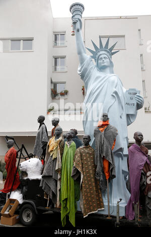 I popoli' Vertice sul clima - Sommet citoyen pour le climat. La Francia. Foto Stock