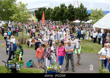 Birmingham, Regno Unito. 16 Giugno, 2017. Giardinieri di BBC World Live e BBC Good Food Show. Foto Stock