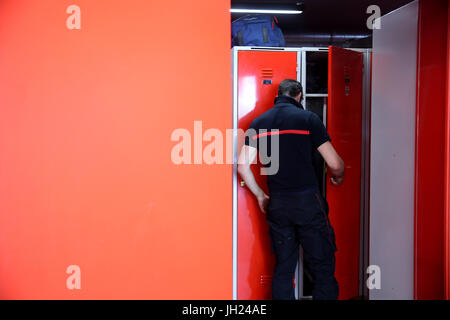 Nuovo Firehouse. La Francia. Foto Stock