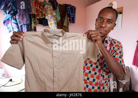 Workshop Tayloring in Africa. Lomé. Il Togo. Foto Stock