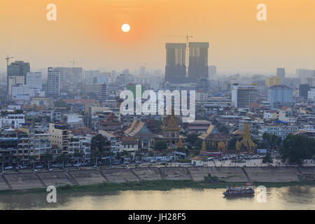 Phnom Penh, Cambogia, Indocina, Asia sud-orientale, Asia Foto Stock