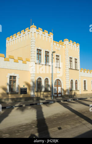 Antico tedesco fort, Swakopmund, Namibia, Africa Foto Stock