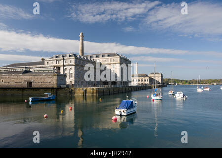 Royal William Yard, Plymouth Devon, Inghilterra, Regno Unito, Europa Foto Stock