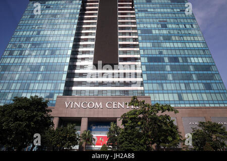 Ho Chi Minh city. Vincom Center shopping mall. Il Vietnam. Foto Stock