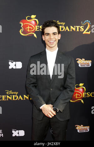 Los Angeles, CA, Stati Uniti d'America. 11 Luglio, 2017. LOS ANGELES - Lug 11: Cameron Boyce a "'Descendants 2'' di screening di Premiere presso i glossari affini a plafoniera ArcLight sulla luglio 11, 2017 a Los Angeles, CA Credito: Kay Blake/ZUMA filo/Alamy Live News Foto Stock