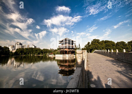 Hefei,Anhui,Cina Foto Stock