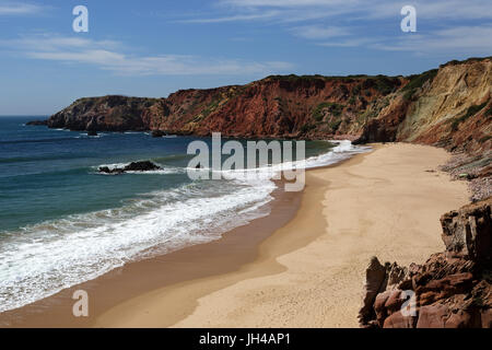 Praia do Amado beach, algarve, portogallo. Foto Stock