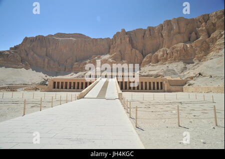 Edificio Hatshepsup, Valle dei Re Foto Stock