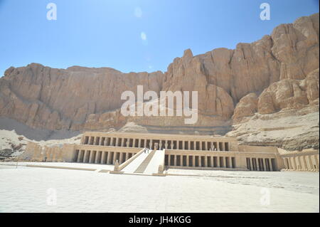 Edificio Hatshepsup, Valle dei Re Foto Stock