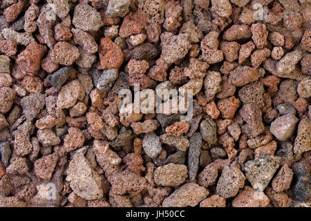 Texture dalla lava vulcanica pietre. Foto Stock