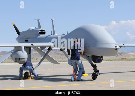 Militari USA fuchi e veicoli aerei senza equipaggio - UAV's Foto Stock