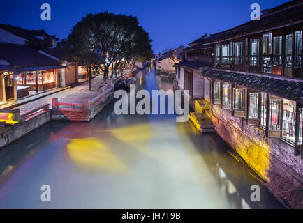 Suzhou,Jiangsu, Cina Foto Stock