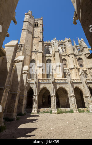 Cattedrale di Saint-Just-et-Saint-Pasteur in Narbonne Foto Stock