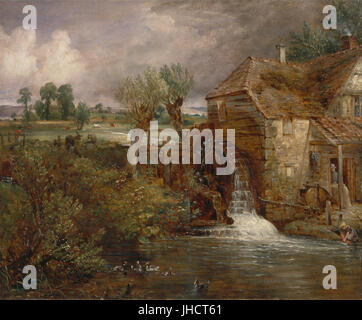 John Constable - Parham Mill, Gillingham - Foto Stock