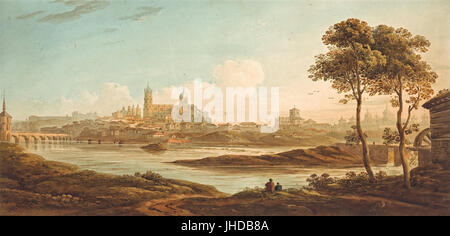 John Varley - Città sul fiume - Foto Stock