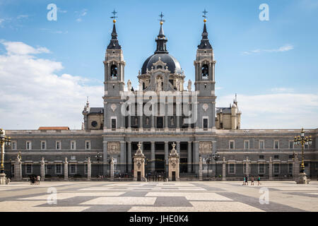 Catedral de la Almudena, Madrid Foto Stock