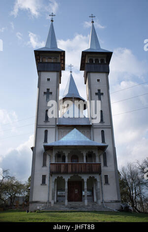 Ortodossi Chiesa romena, breb, Maramures, Romania Foto Stock