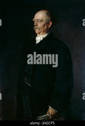 Franz von Lenbach - Bildnis Otto von Bismarck, 1884 (Alte Nationalgalerie) Foto Stock