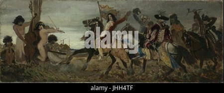 Mikolas Ales 18. 11. 1852-10. 7. 1913 - Rakoczyho pochod Foto Stock