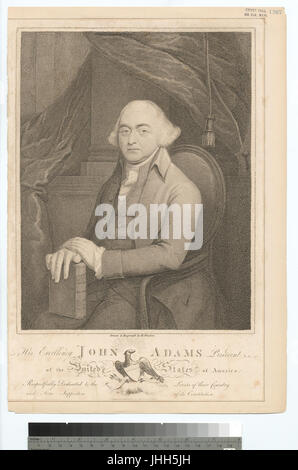 Sua eccellenza John Adams, presidente degli Stati Uniti (NYPL b13075511-420472) Foto Stock
