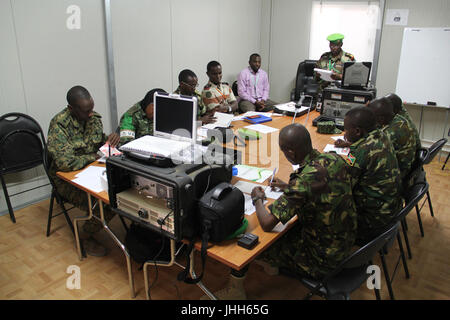 2016 01 28 La comunicazione radio Training-2 (24121461173) Foto Stock