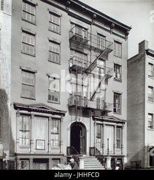 Grove Street, n. 45, Manhattan (NYPL b13668355-482662) Foto Stock