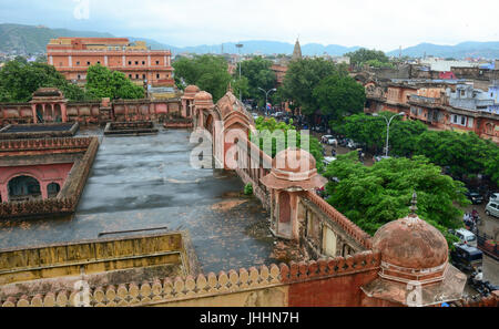 Jaipur, India - Lug 27, 2015. La città di Jaipur, India. Jaipur, conosciuta come la città rosa, è un importante destinazione turistica in India. Foto Stock