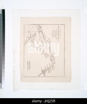 Un grafico del Delaware Bay e il fiume; dall'originale dal sig. Fisher di Philadelphia, 1776 (NYPL b14963773-465942) Foto Stock