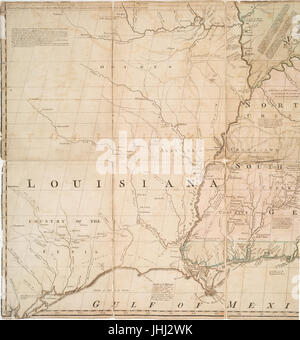 Una mappa dei britannici e dei domini francese in America del Nord, con le strade, distanze, i limiti e la portata degli insediamenti, umilmente inscritto a destra onorevole il Conte di Halifax, (NYPL b15318483-1950403) Foto Stock