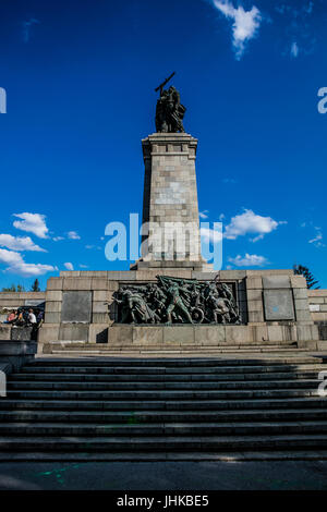 Statua a Sofia Foto Stock