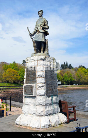 Inveraray War Memorial, Argyll & Bute, Scozia Foto Stock