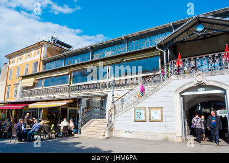 Sala Mercato, esterno, Pola, Istria, Croazia Foto Stock